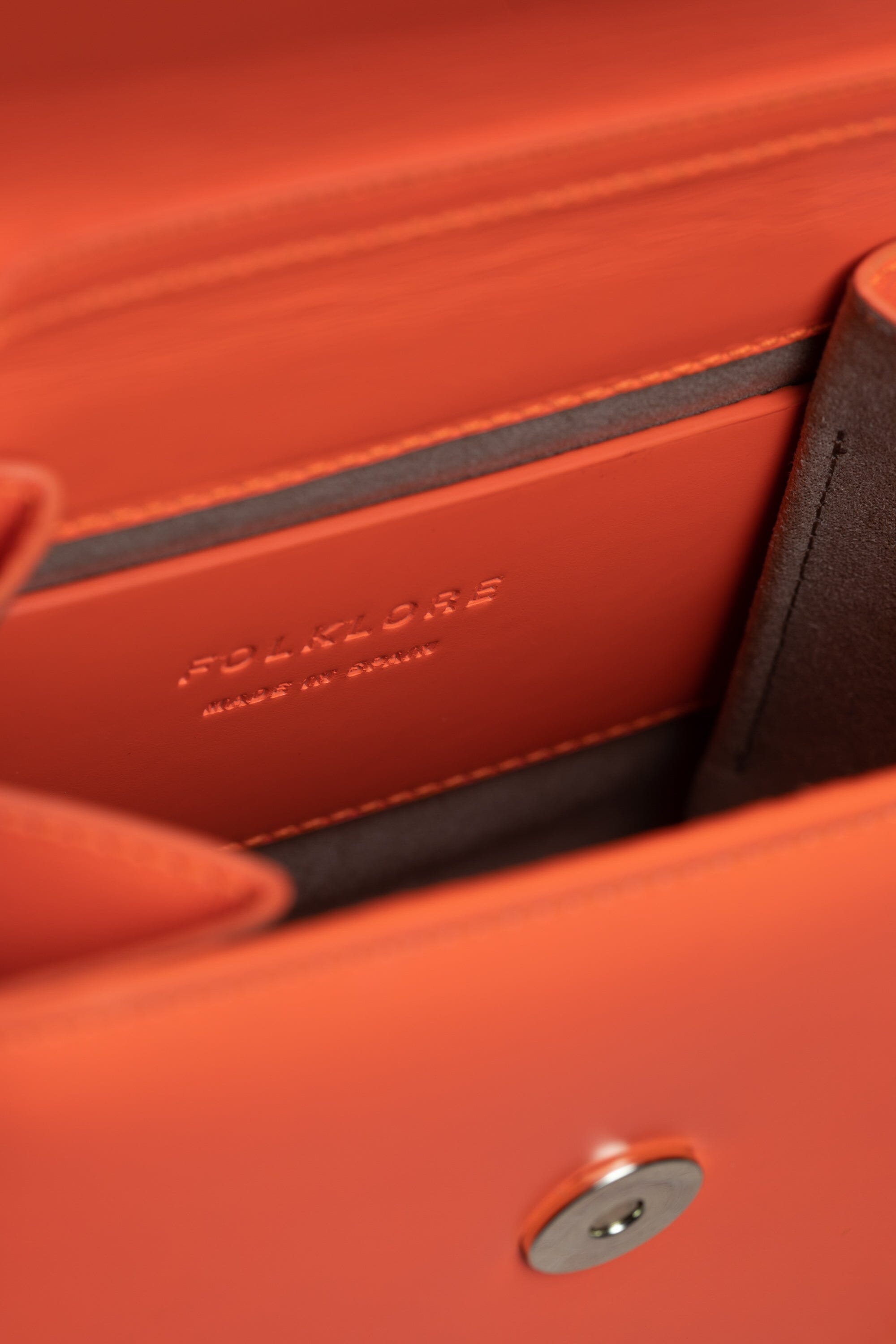 Loop Bag in Neon Leather Handbags Folklore the label 